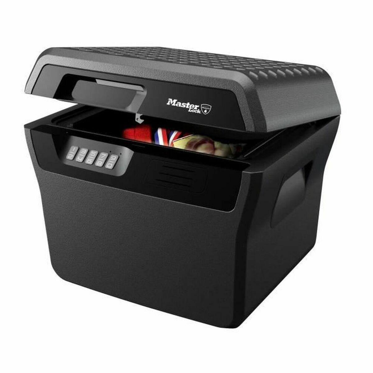 Sort Master Lock Fhw40300 Pengeskab Med Elektronisk Kodelås - Master Lock Pengeskab  - 0071649308765