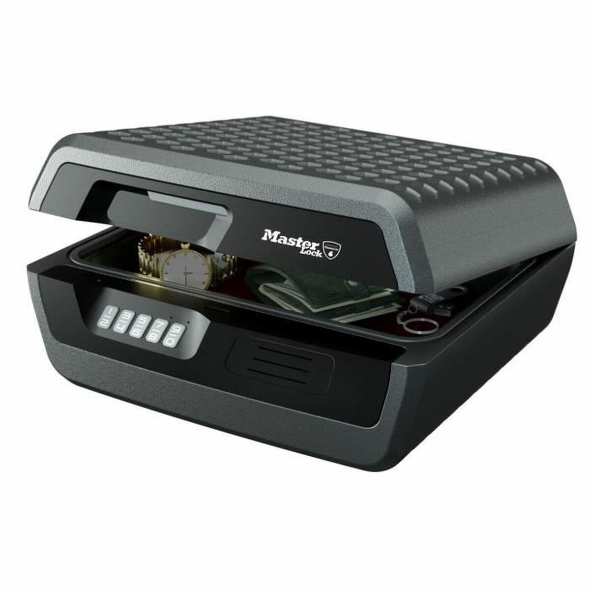 Sort Master Lock Chw30300eurhro Pengeskab Med Elektronisk Lås - Master Lock Pengeskab  - 0071649308758